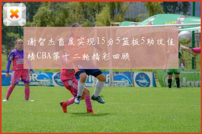 谢智杰首度实现15分5篮板5助攻佳绩CBA第十二轮精彩回顾